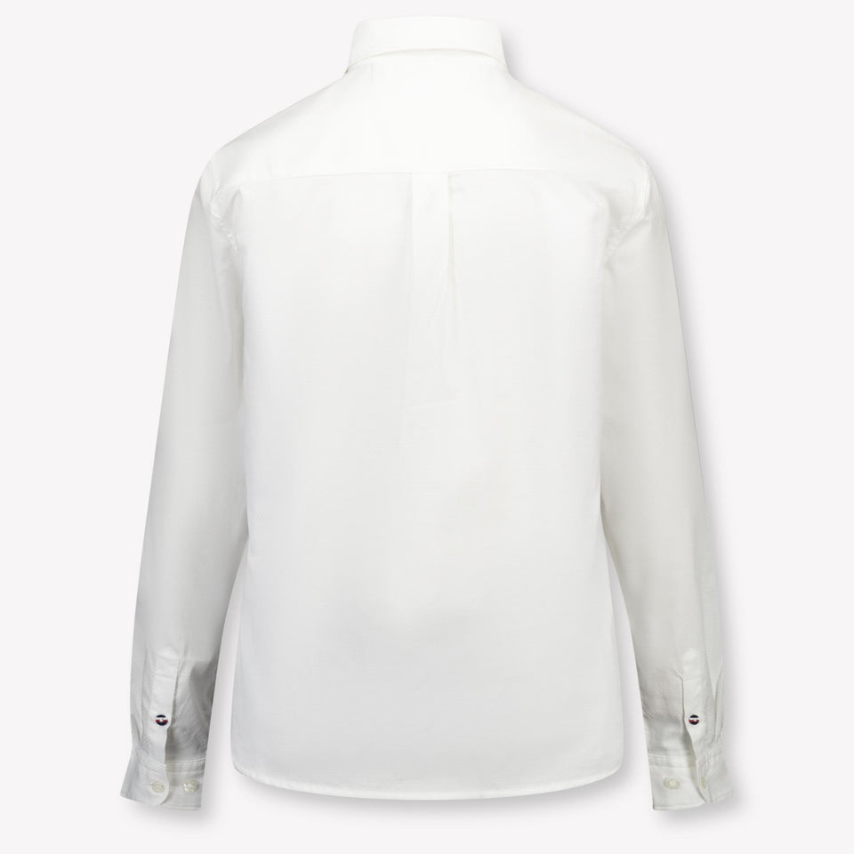 Tommy Hilfiger Niño Chicos Blusa en Blanco