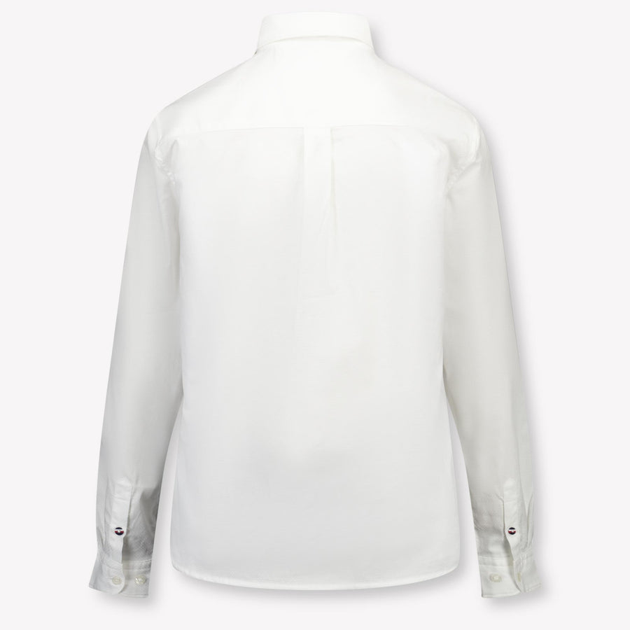 Tommy Hilfiger Kinder Jongens Blouse In Wit