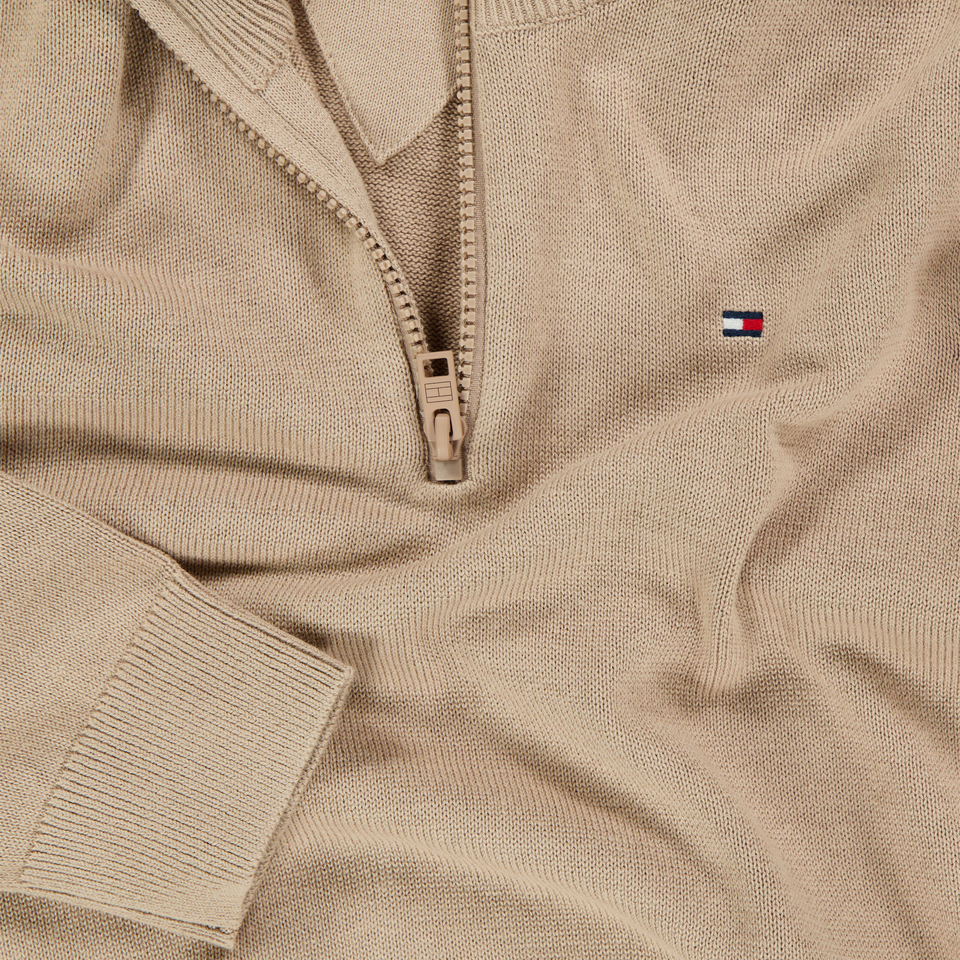 Tommy Hilfiger Kinder Jongens Trui In Beige