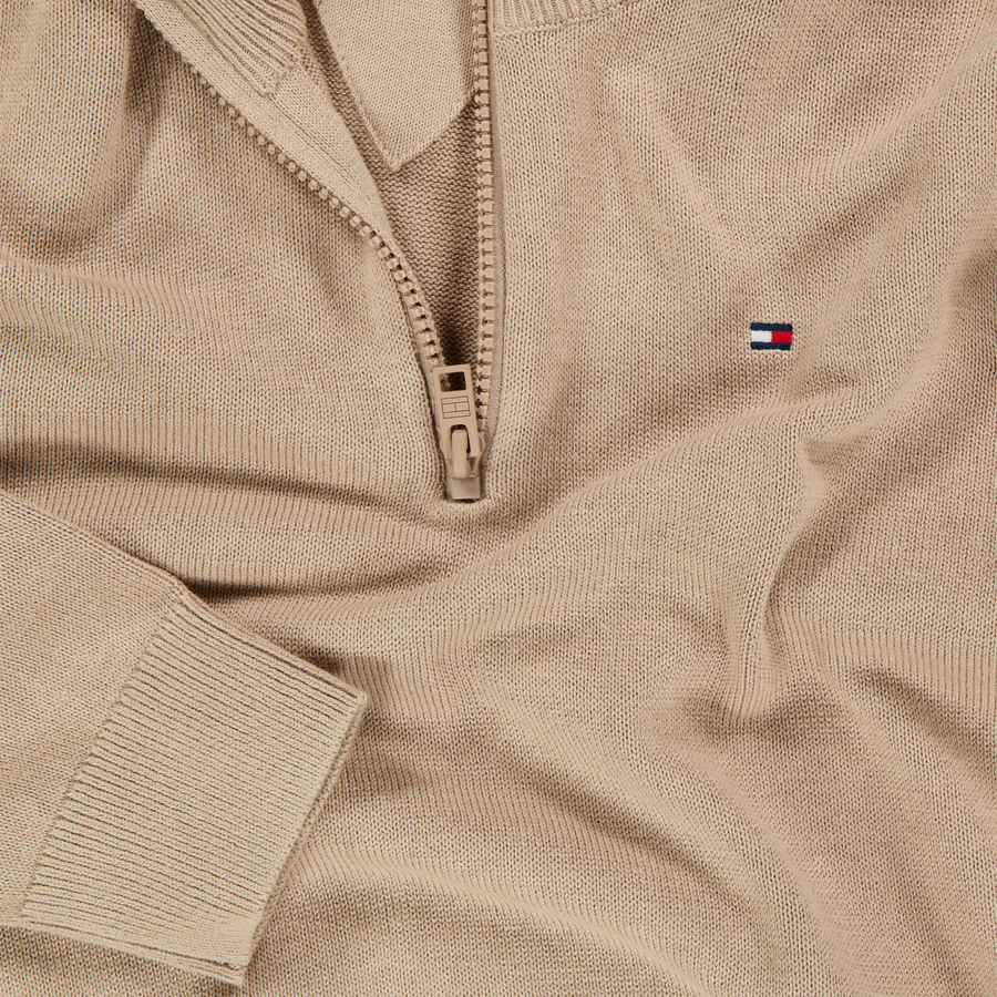 Tommy Hilfiger Enfant Garçons Pull Beige