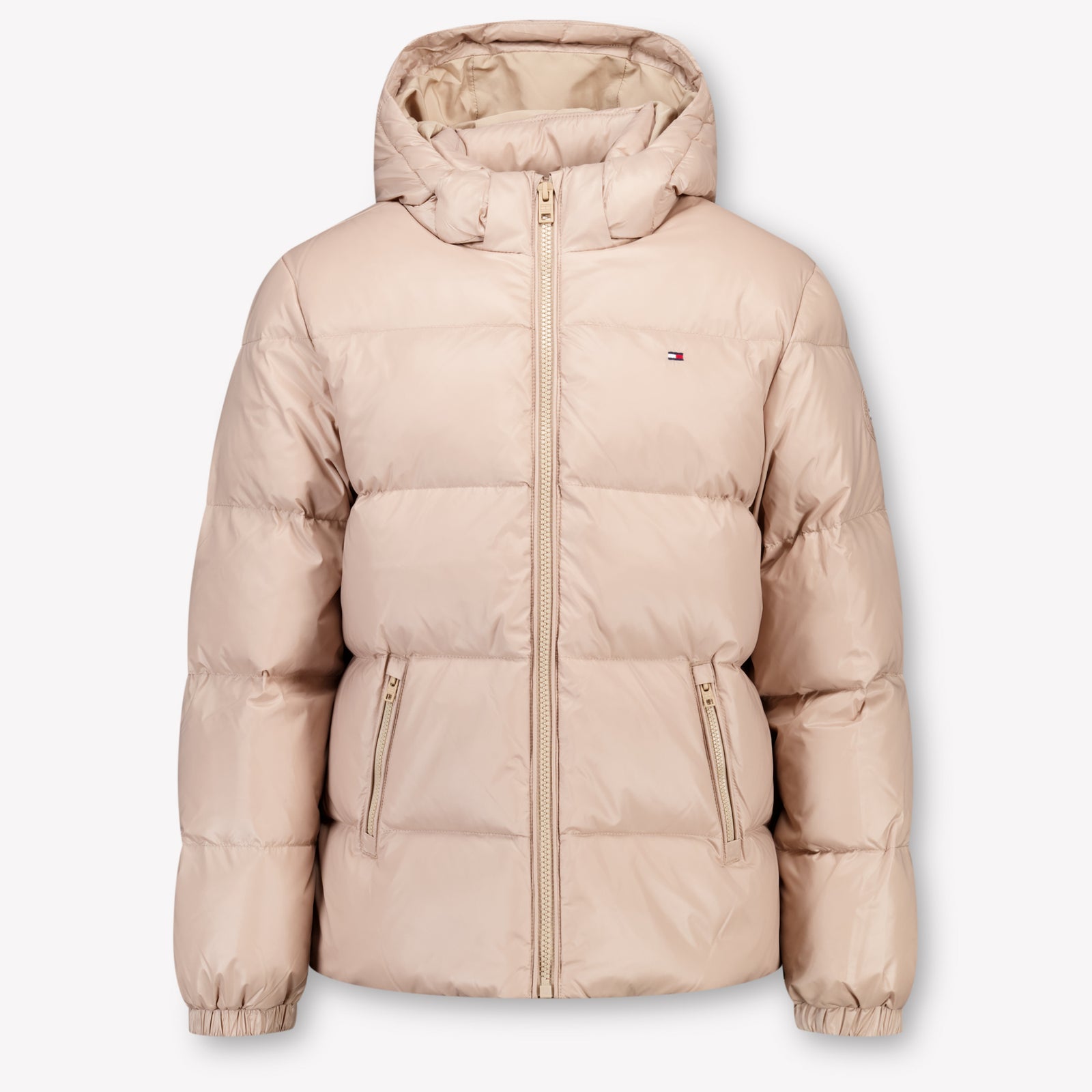 Tommy Hilfiger Niño Chicas Chaqueta de invierno Beige