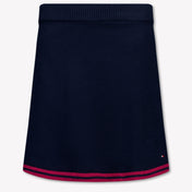Tommy Hilfiger Kids Girls Skirt Navy