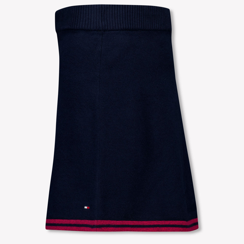 Tommy Hilfiger Kids Girls Skirt Navy