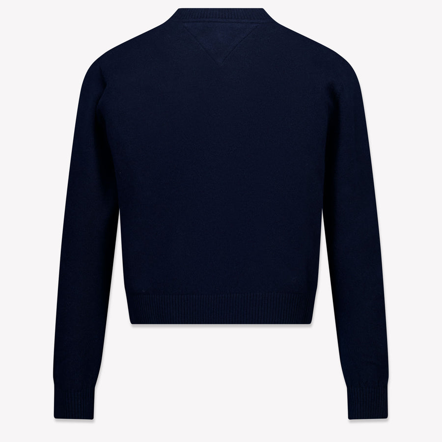 Tommy Hilfiger Enfant Filles Pull Navy