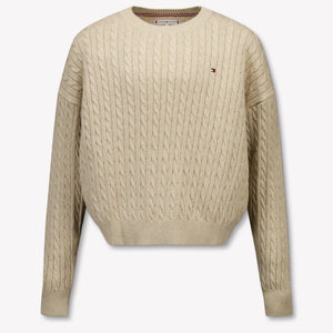 Tommy Hilfiger Enfant Filles Pull Beige
