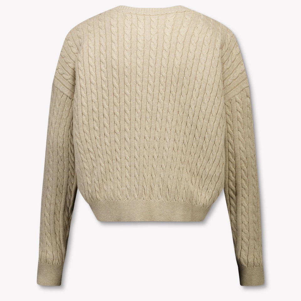 Tommy Hilfiger Kinder Mädchen Pullover Beige