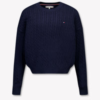 Tommy Hilfiger Enfant Filles Pull Navy