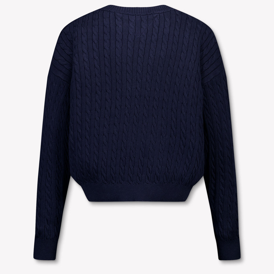 Tommy Hilfiger Kinder Meisjes Trui In Navy