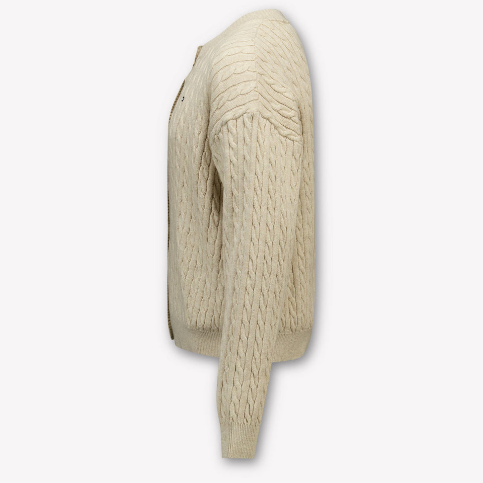 Tommy Hilfiger Ragazzo Ragazze Maglia Beige