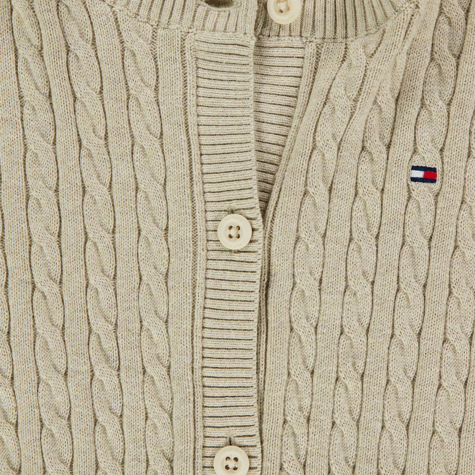 Tommy Hilfiger Ragazzo Ragazze Maglia Beige