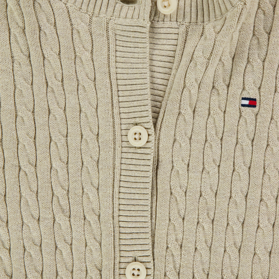 Tommy Hilfiger Kinder Meisjes Vest In Beige