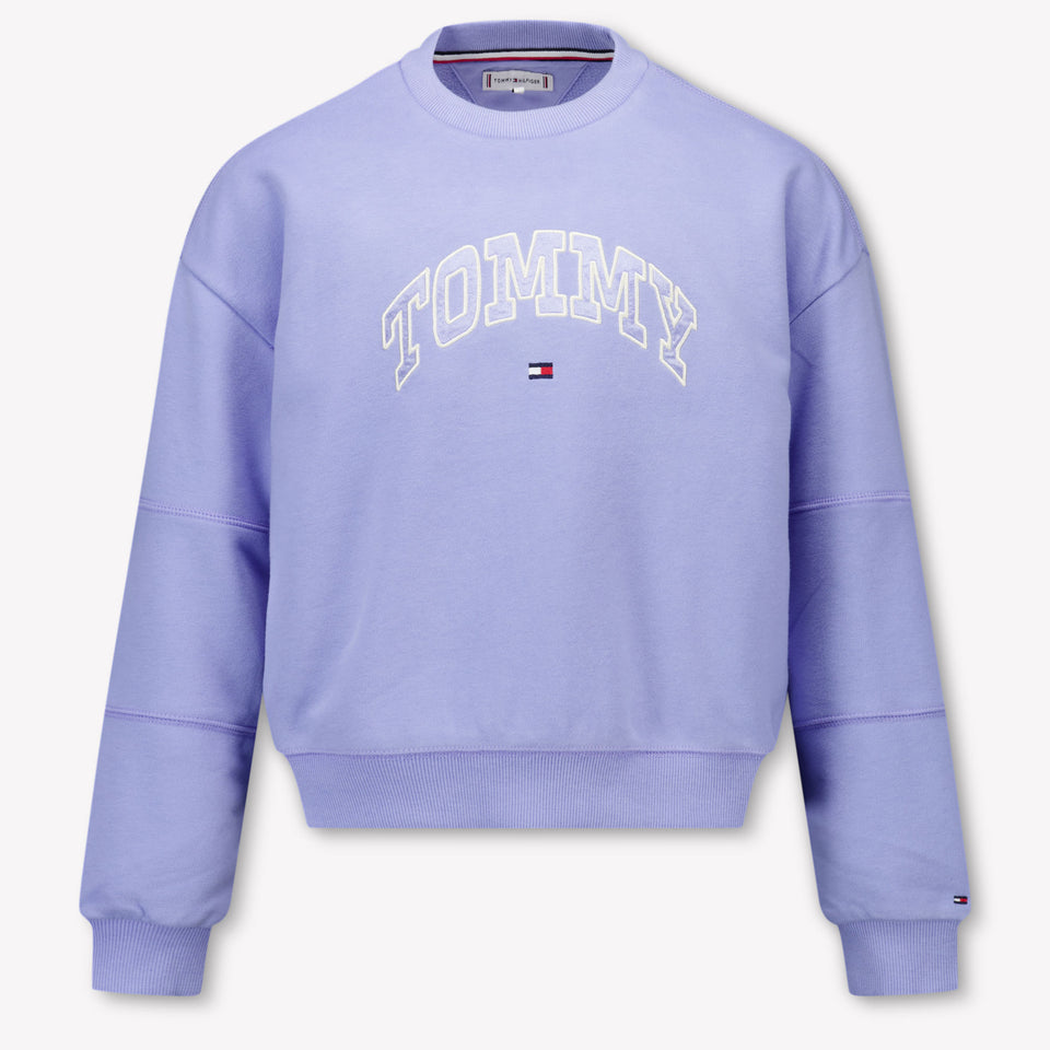 Tommy Hilfiger Kids Girls Sweater Light Blue