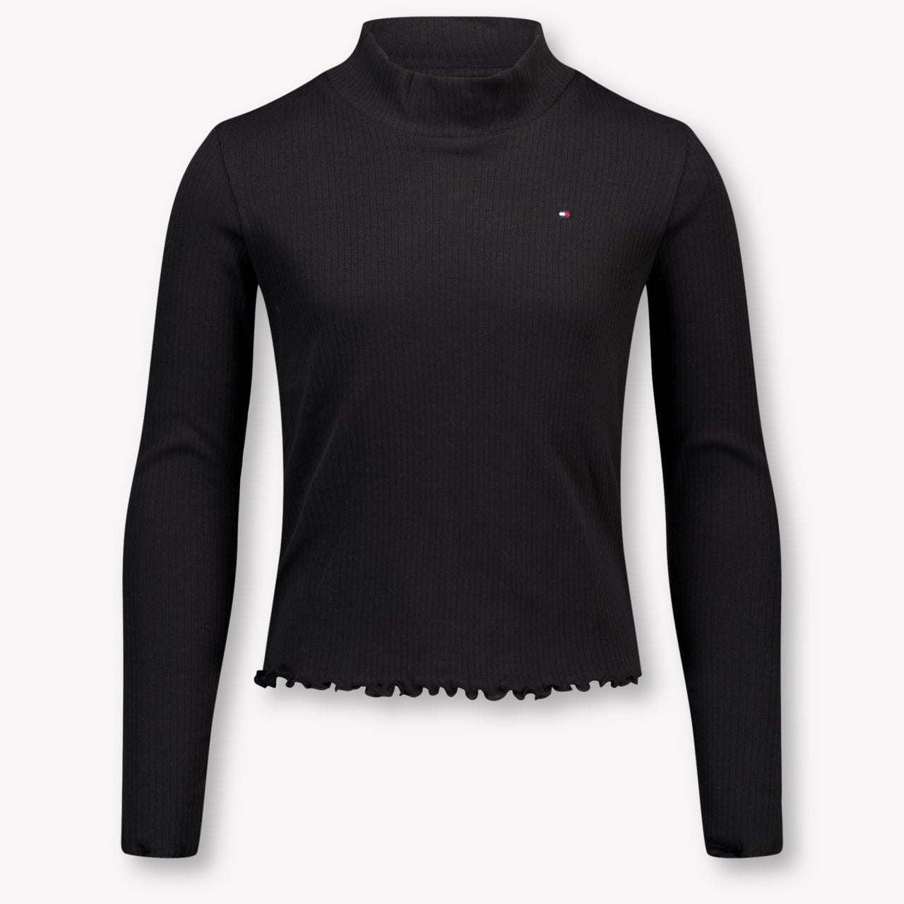 Tommy Hilfiger Kinder Mädchen T-Shirt Schwarz