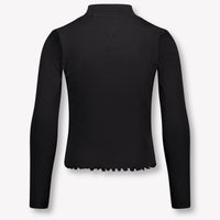 Tommy Hilfiger Kinder Mädchen T-Shirt Schwarz