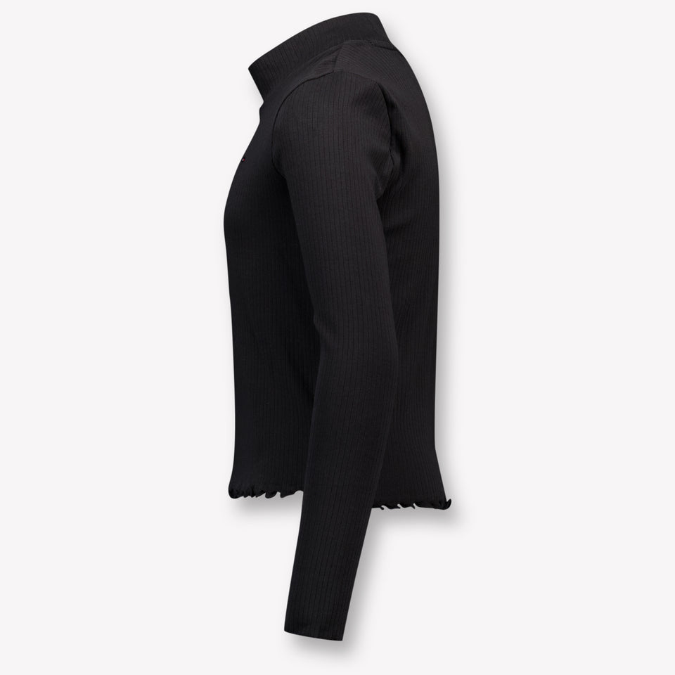 Tommy Hilfiger Enfant Filles T-shirt Noir