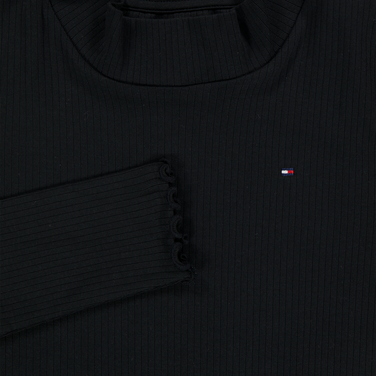 Tommy Hilfiger Kinder Mädchen T-Shirt Schwarz