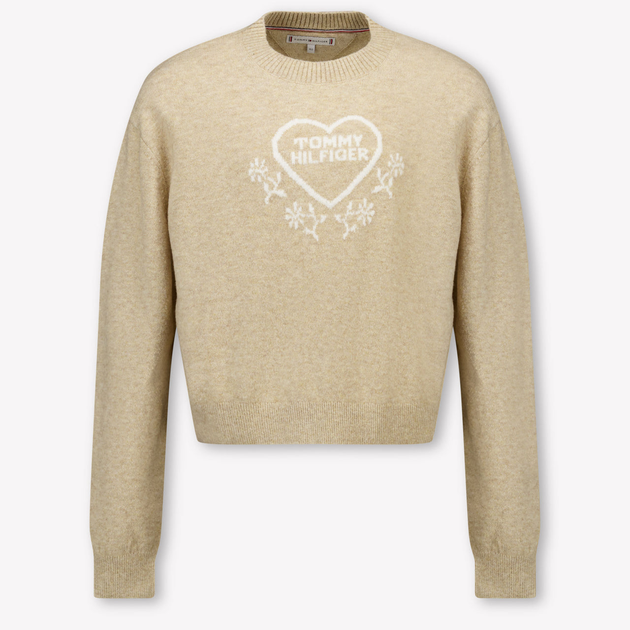 Tommy Hilfiger Kinder Mädchen Pullover Beige