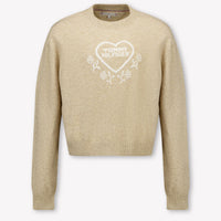 Tommy Hilfiger Kinder Mädchen Pullover Beige