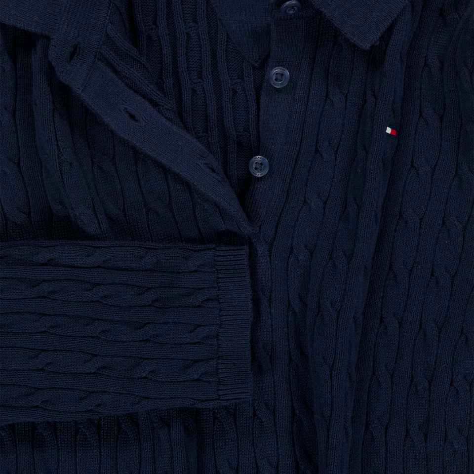 Tommy Hilfiger Kids Girls Dress Navy