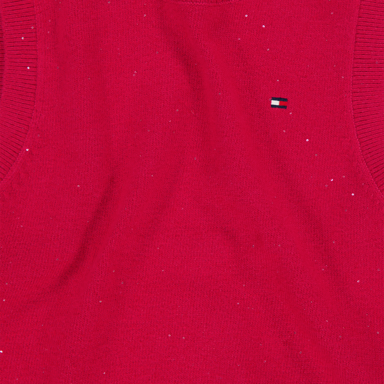 Tommy Hilfiger Kinder Mädchen T-Shirt Rot