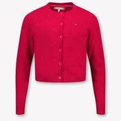 Tommy Hilfiger Ragazzo Ragazze Maglia Rosso