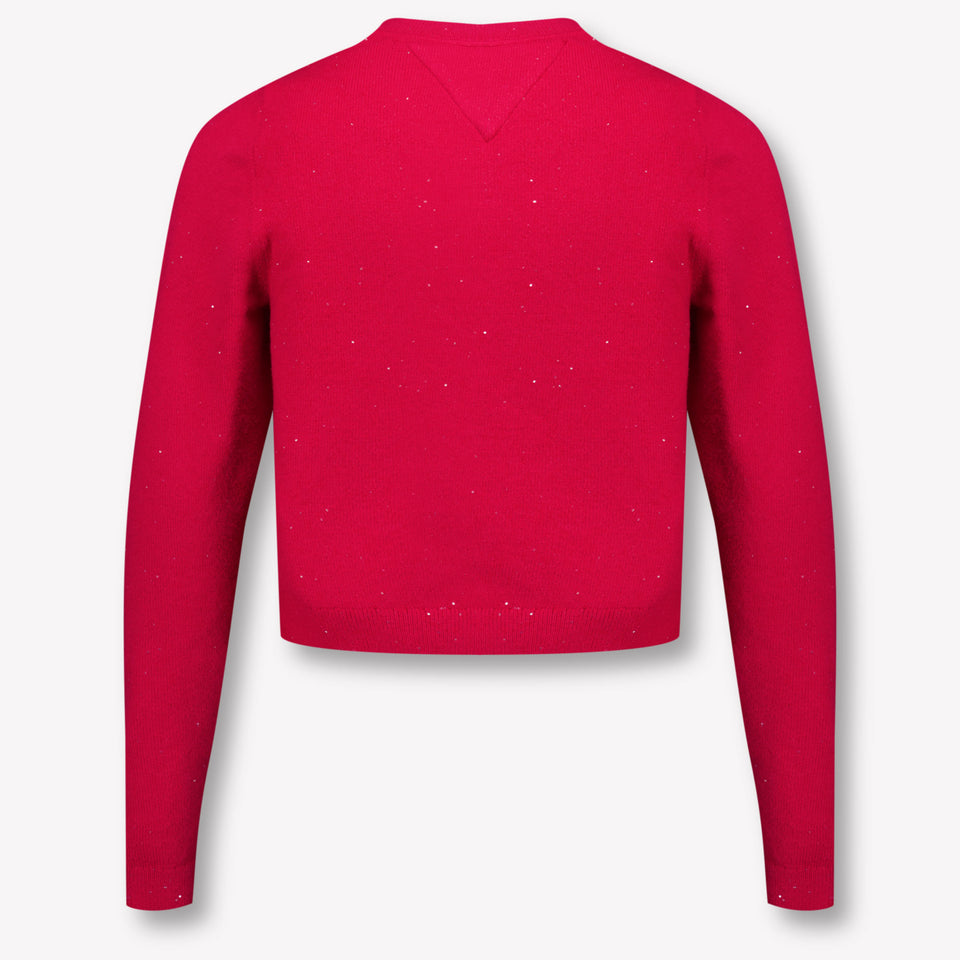 Tommy Hilfiger Ragazzo Ragazze Maglia Rosso