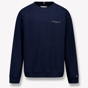 Tommy Hilfiger Enfant Unisexe Pull Navy