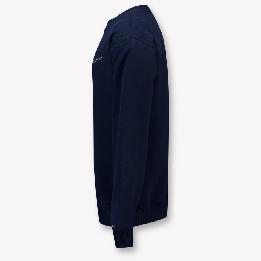 Tommy Hilfiger Enfant Unisexe Pull Navy