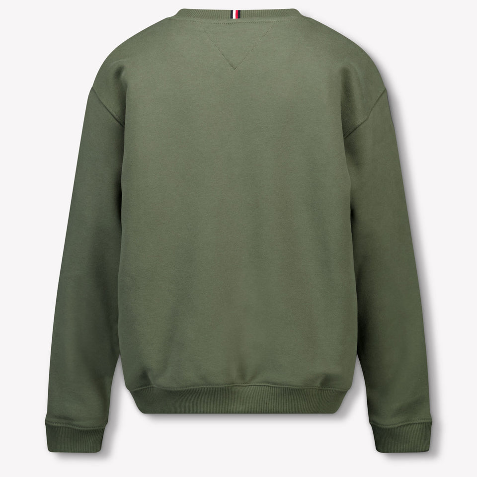 Tommy Hilfiger Kinder Unisex -Pullover Armee