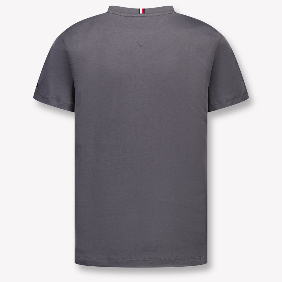 Tommy Hilfiger Ragazzo Unisex Maglietta dentro Nero