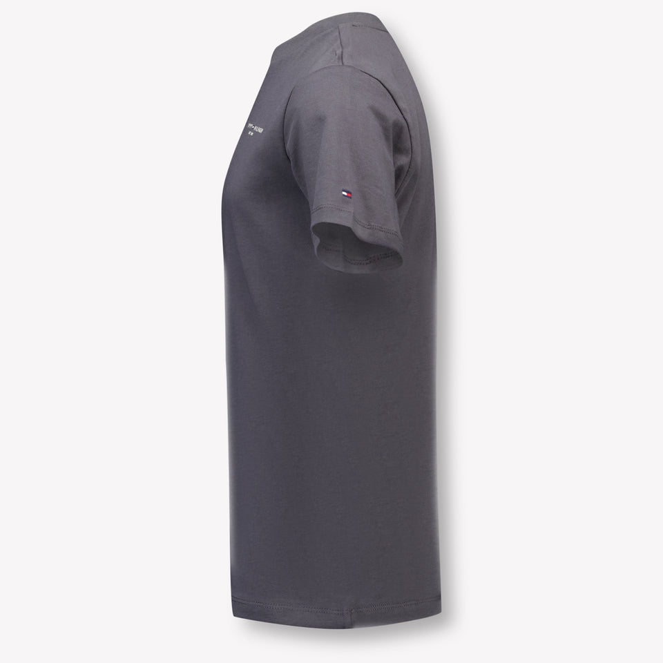 Tommy Hilfiger Kinder Unisex T-Shirt In Zwart