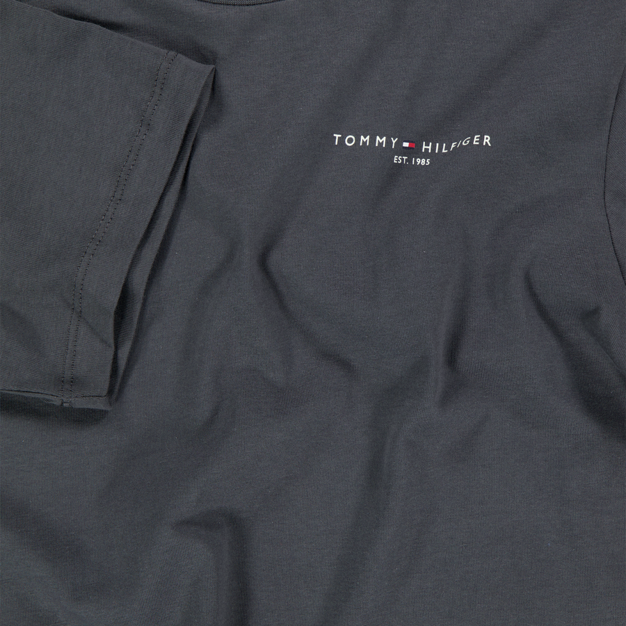 Tommy Hilfiger Ragazzo Unisex Maglietta dentro Nero