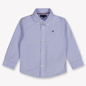 Tommy Hilfiger Bébé Garçons Chemisier Bleu Clair