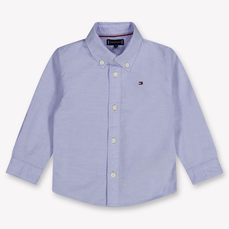 Tommy Hilfiger Bébé Garçons Chemisier Bleu Clair