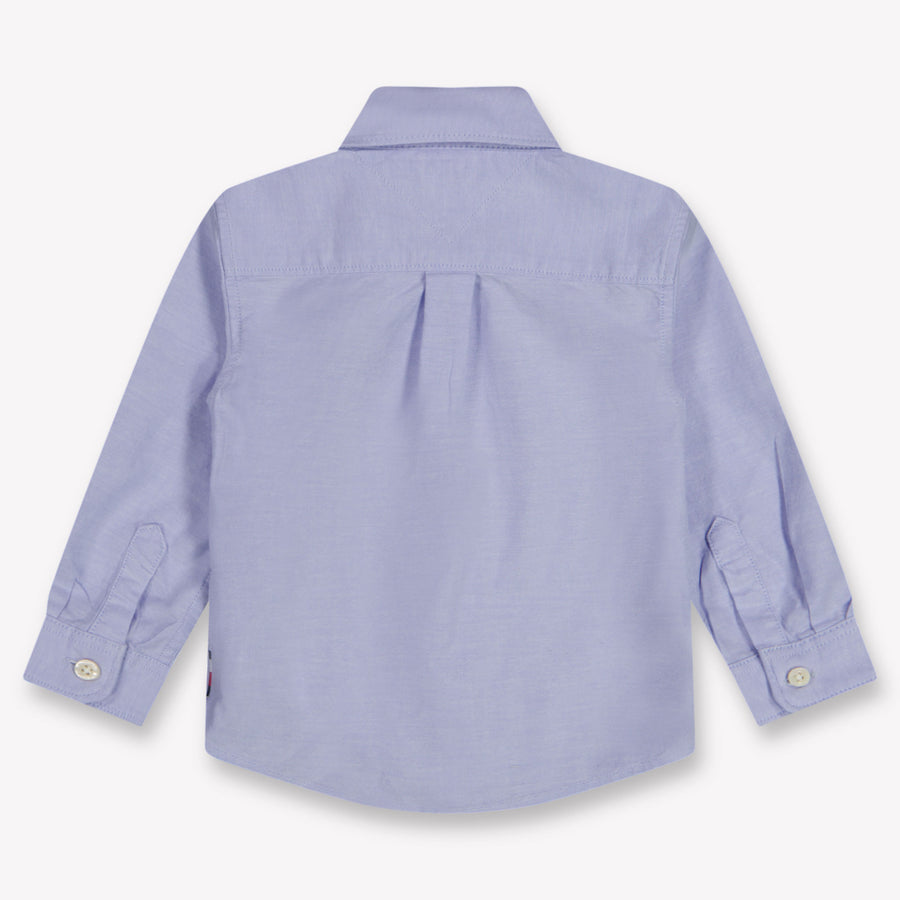Tommy Hilfiger Bébé Garçons Chemisier Bleu Clair