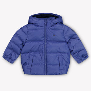 Tommy Hilfiger Baby Jungen Winterjacke Blau