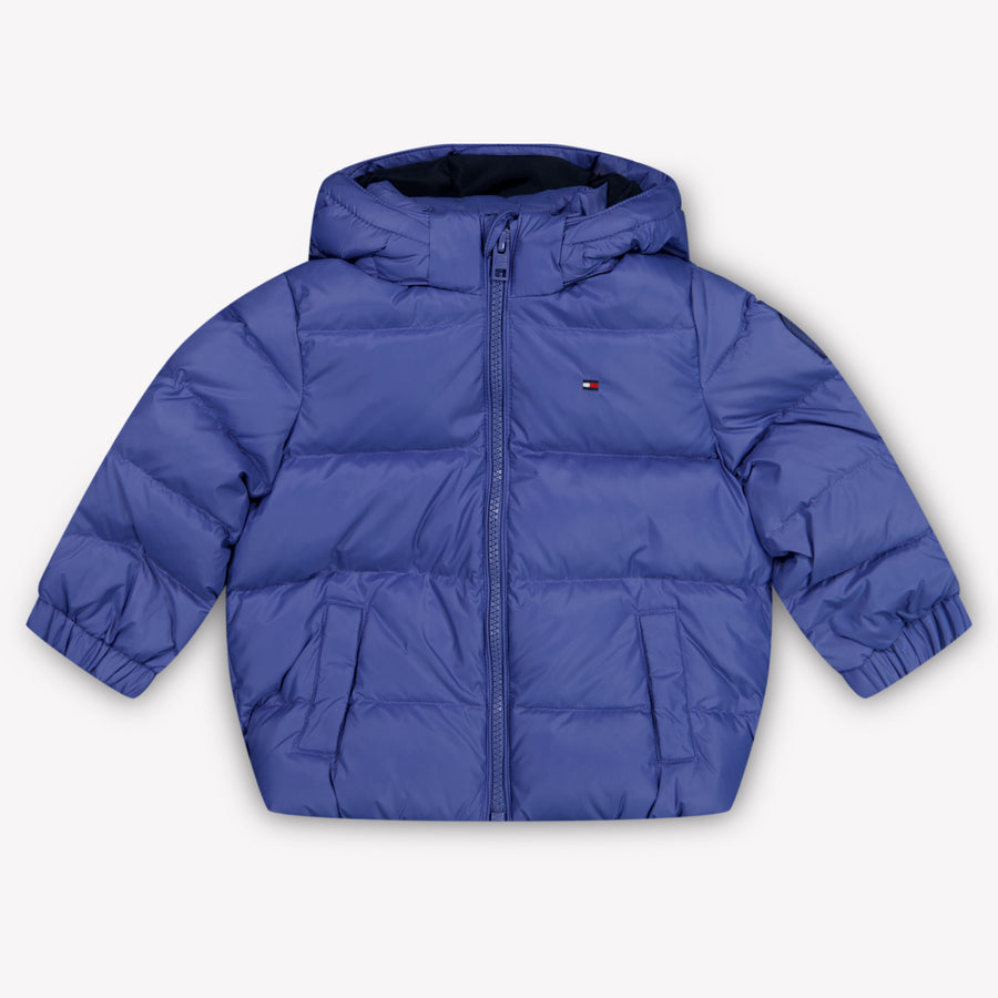 Tommy Hilfiger Baby Jungen Winterjacke Blau