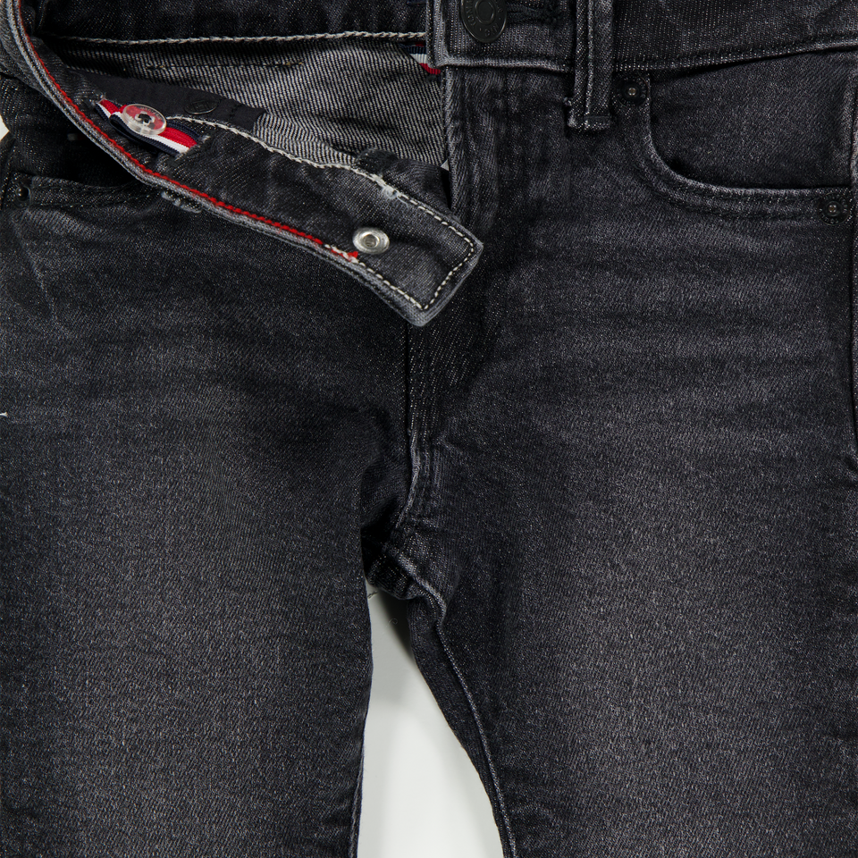 Tommy Hilfiger Bambino Ragazzi Jeans In Nero