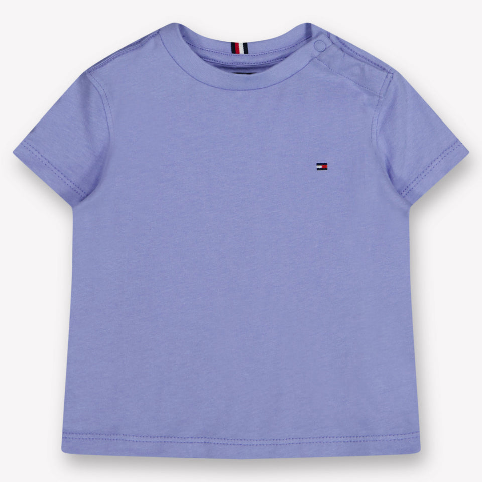 Tommy Hilfiger Bébé Garçons T-shirt Bleu Clair