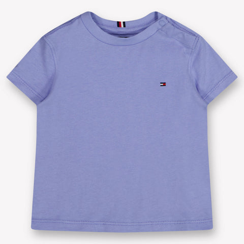 Tommy Hilfiger Bébé Garçons T-shirt Bleu Clair