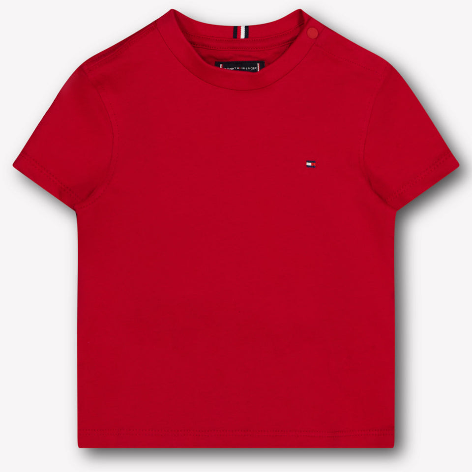 Tommy Hilfiger Bébé Garçons T-shirt Rouge