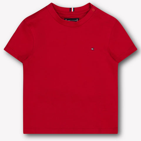 Tommy Hilfiger Bébé Garçons T-shirt Rouge