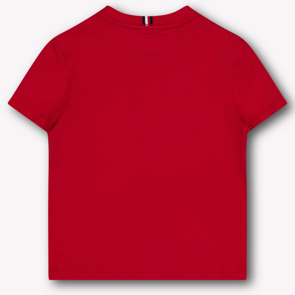 Tommy Hilfiger Bébé Garçons T-shirt Rouge