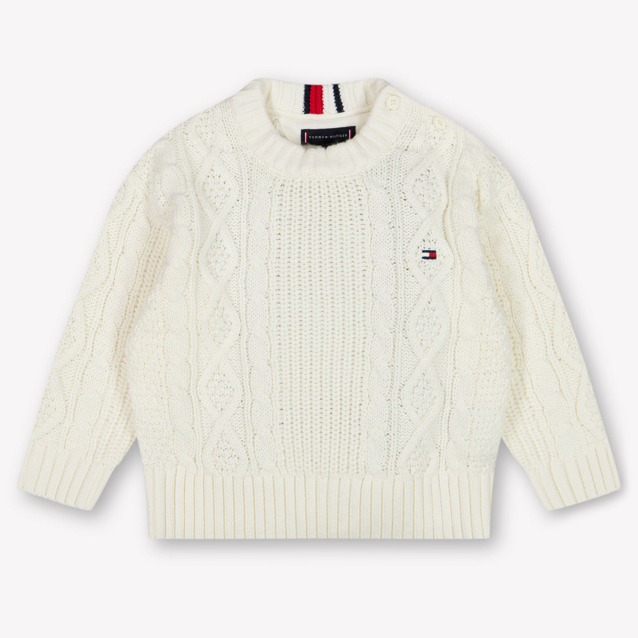 Tommy Hilfiger Baby Boys Sweater  Offwhite