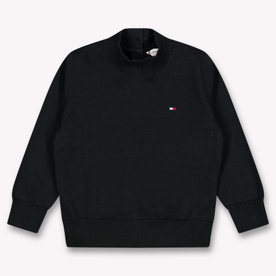 Tommy Hilfiger Bébé Garçons Pull Noir