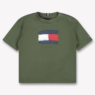 Tommy Hilfiger Bébé Garçons T-shirt Armée
