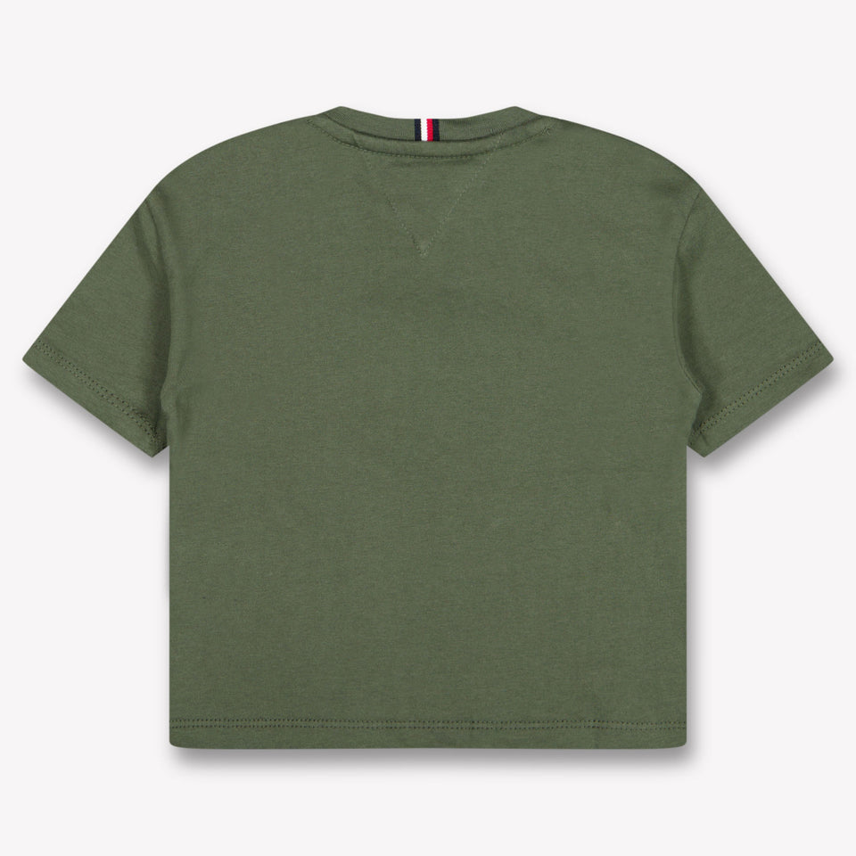 Tommy Hilfiger Bébé Garçons T-shirt Armée