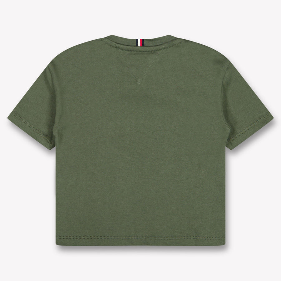 Tommy Hilfiger Bébé Garçons T-shirt Armée
