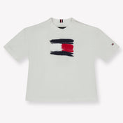 Tommy Hilfiger Bambino Ragazzi Maglietta dentro Bianco