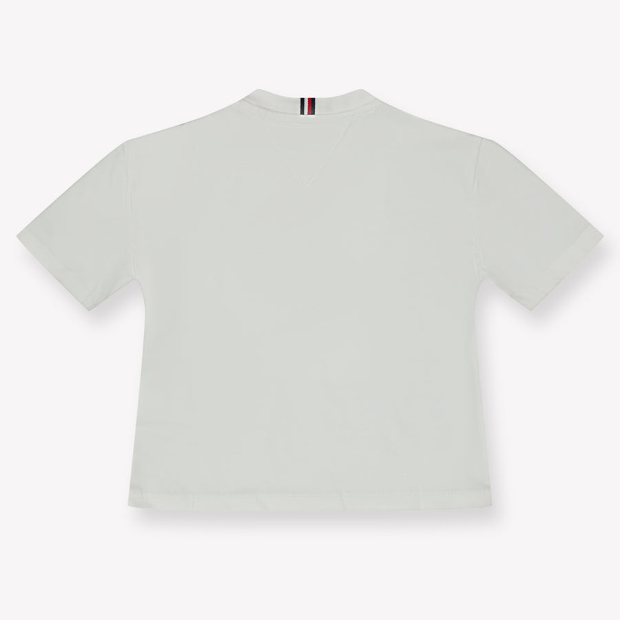 Tommy Hilfiger Bebé Chicos Camiseta en Blanco